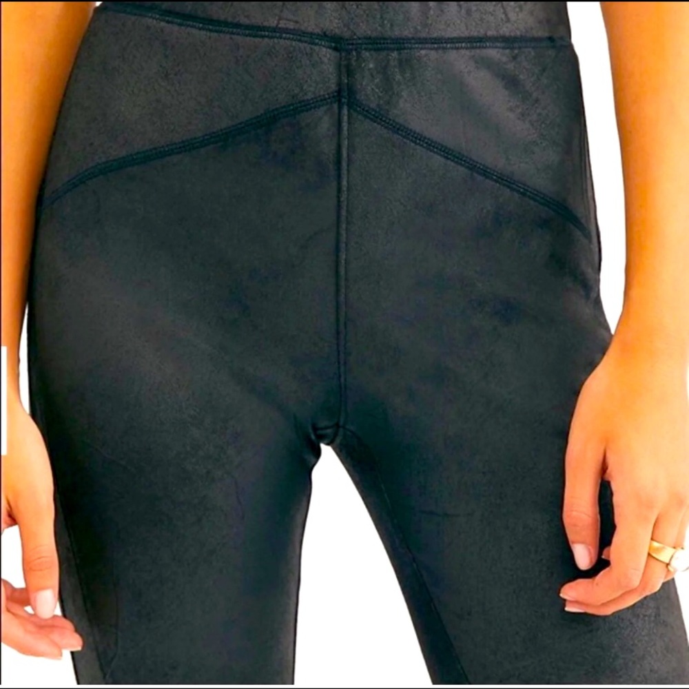 Free people sueded leggings